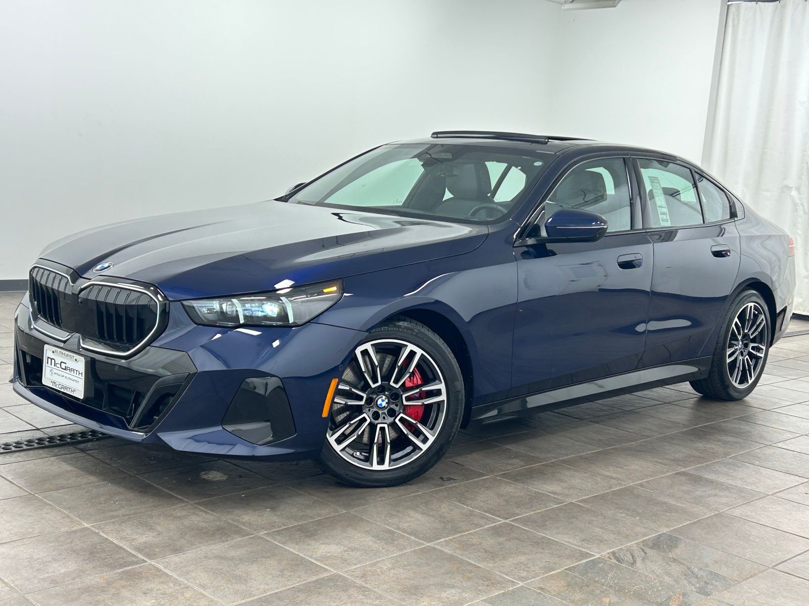 Tanzanite Blue II Metallic 2024 BMW 5 Series 540i xDrive AWD Sedan All-Wheel Drive 8-Speed Automatic