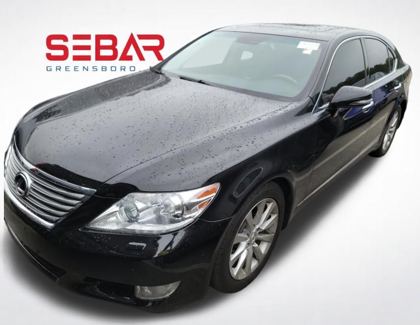 Black (Obsidian) 2012 Lexus LS Sedan All-Wheel Drive 8-Speed Automatic