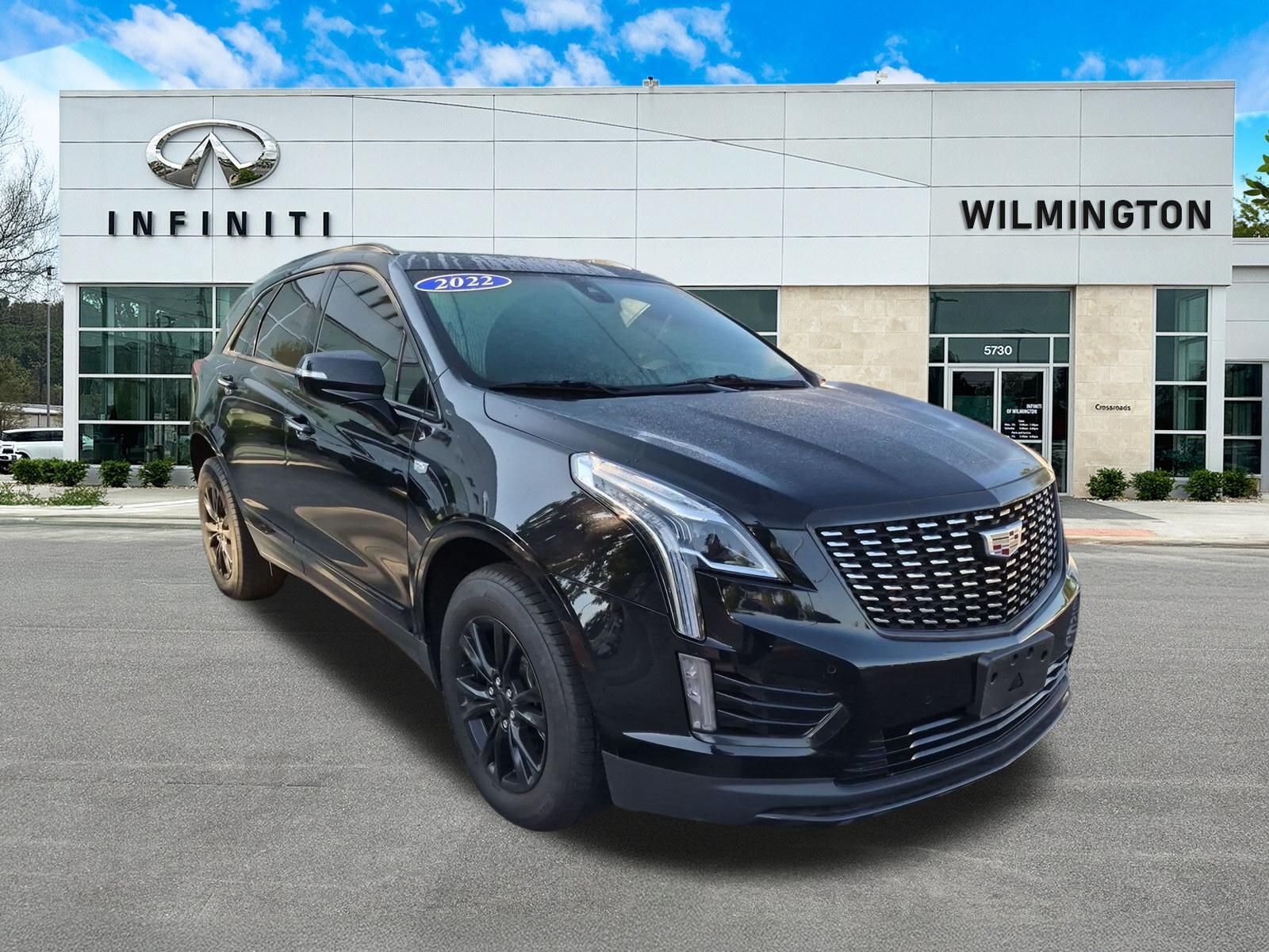 Stellar Black Metallic 2023 Cadillac XT5 SUV / Crossover Four-Wheel Drive 9-Speed Automatic