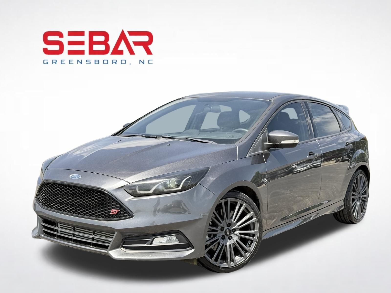 Gray (Magnetic) 2018 Ford Focus ST Hatchback Front-Wheel Drive 6-Speed Manual