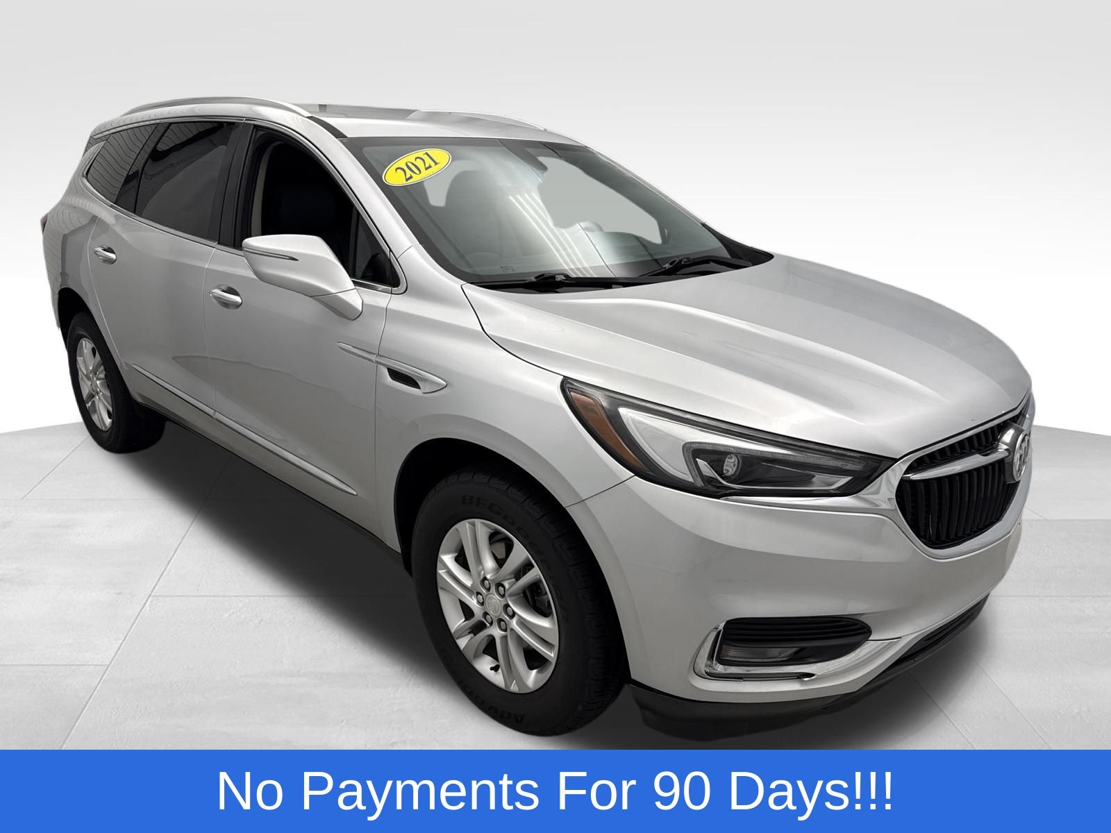 Quicksilver Metallic 2021 Buick Enclave SUV / Crossover Front-Wheel Drive 9-Speed Automatic