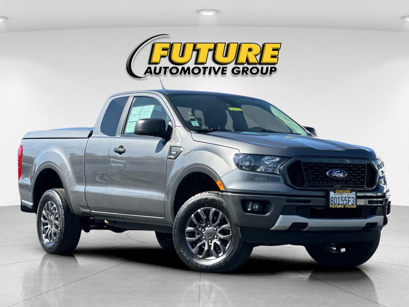Carbonized Gray Metallic 2021 Ford Ranger Pickup Truck Four-Wheel Drive Automatic
