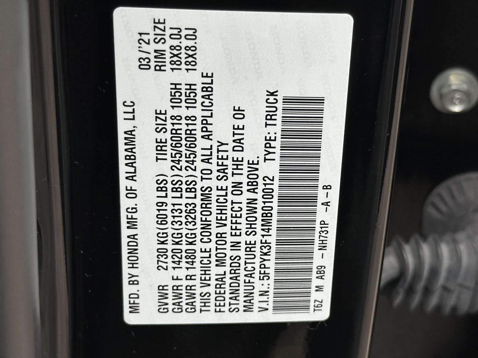 Used 2021  Honda Sport image 28