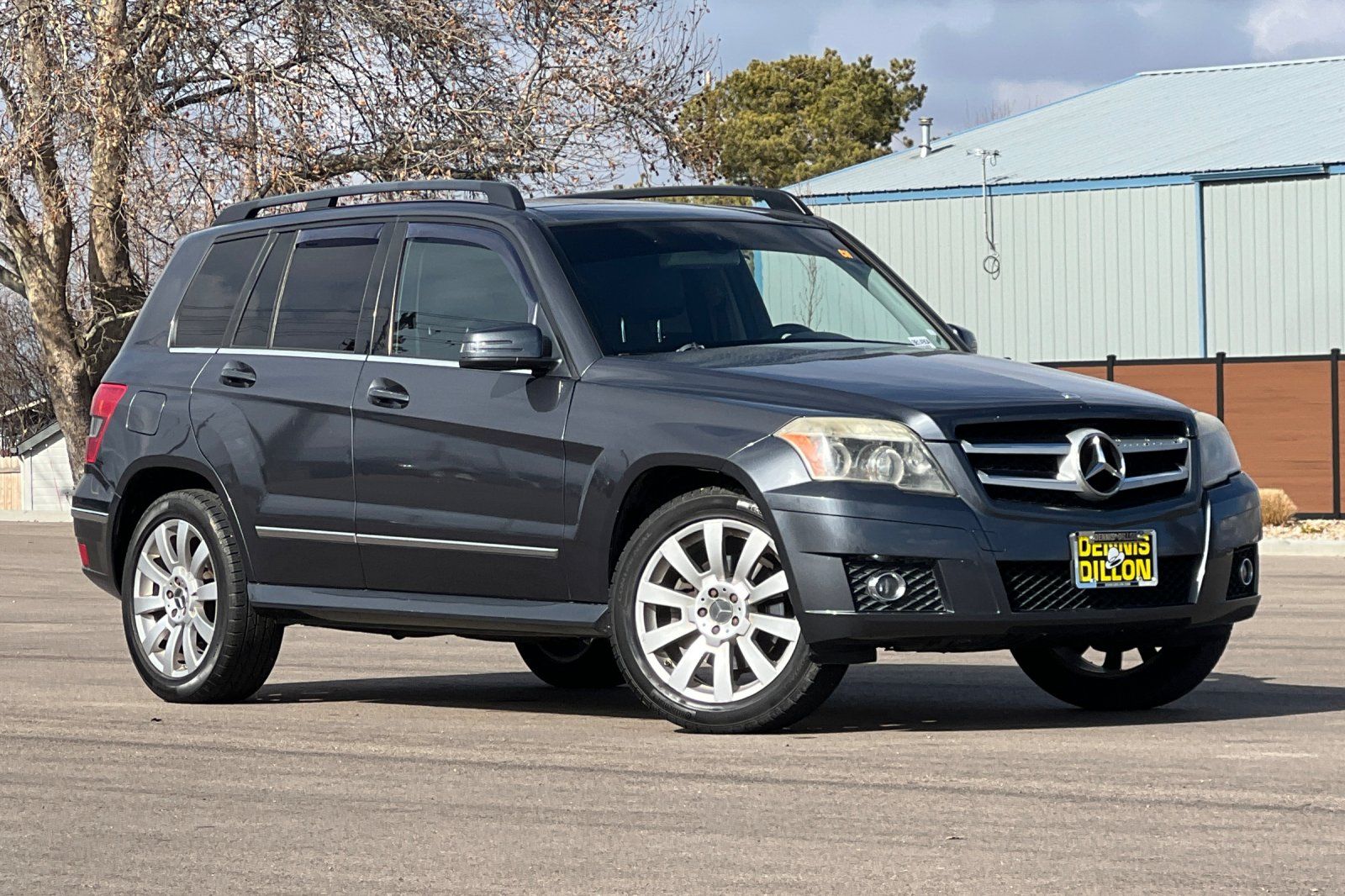 Gray 2010 Mercedes-Benz GLK 350 4MATIC SUV / Crossover All-Wheel Drive 7-Speed Automatic