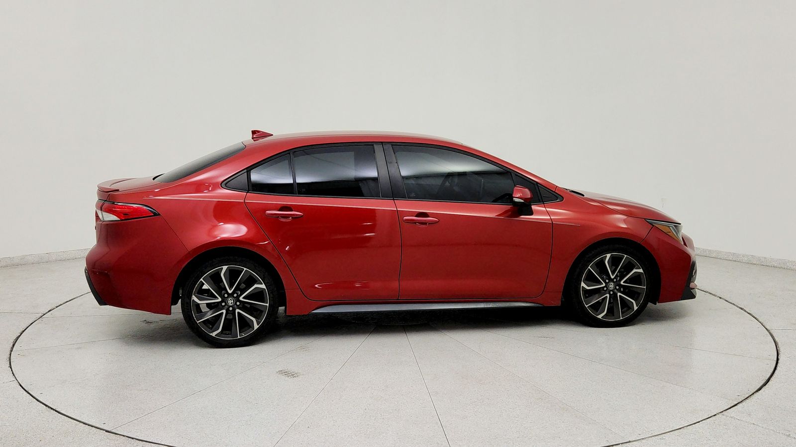 Used 2020 Red Toyota SE image 8