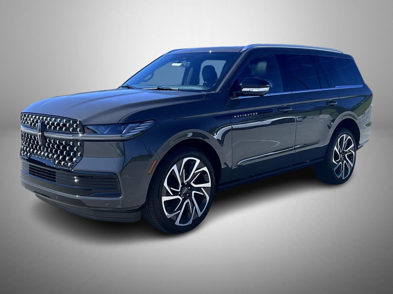 Black (Chroma Caviar Dark Gray Metallic Clearcoat) 2026 Lincoln Navigator SUV / Crossover Four-Wheel Drive Automatic