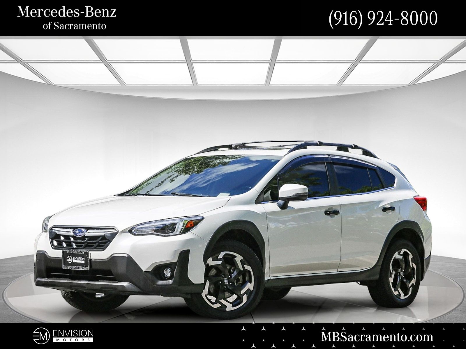 Crystal White Pearl 2023 Subaru Crosstrek Limited AWD SUV / Crossover All-Wheel Drive Continuously Variable Transmission