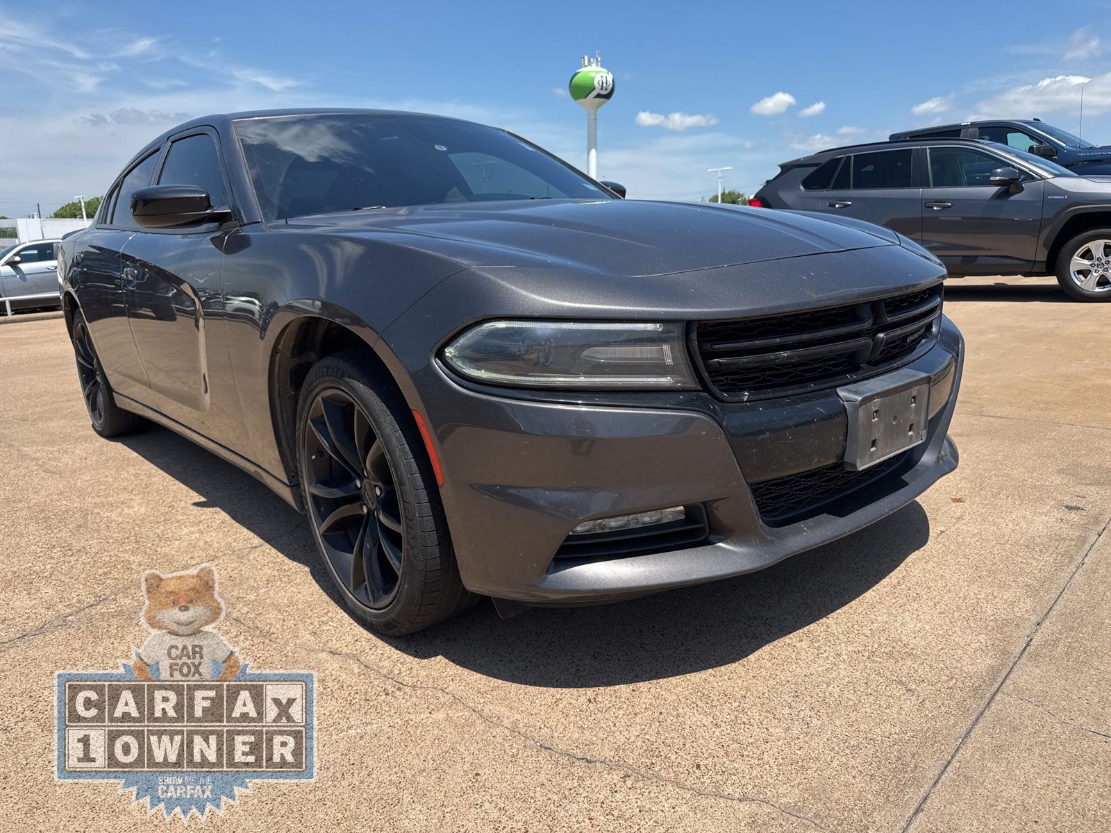 Gray (Granite Crystal Metallic Clearcoat) 2016 Dodge Charger SXT RWD Sedan Rear-Wheel Drive 8-Speed Automatic