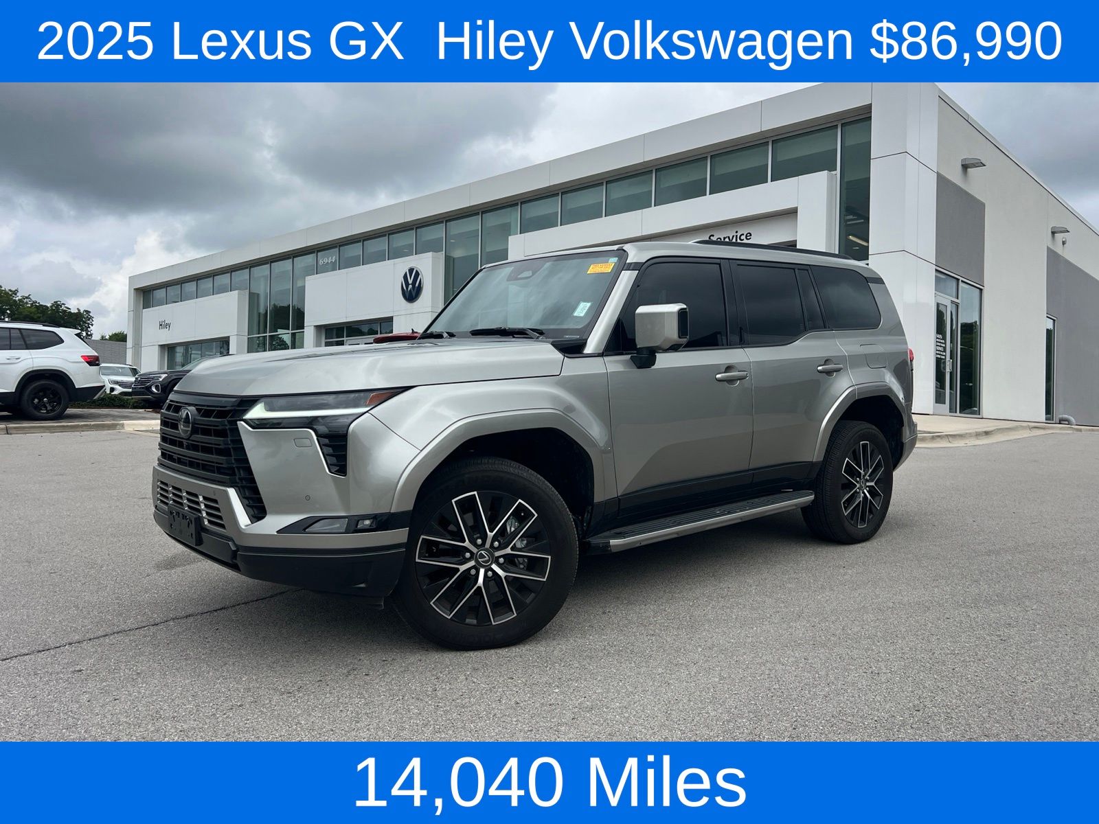 Silver 2025 Lexus GX SUV / Crossover All-Wheel Drive Automatic