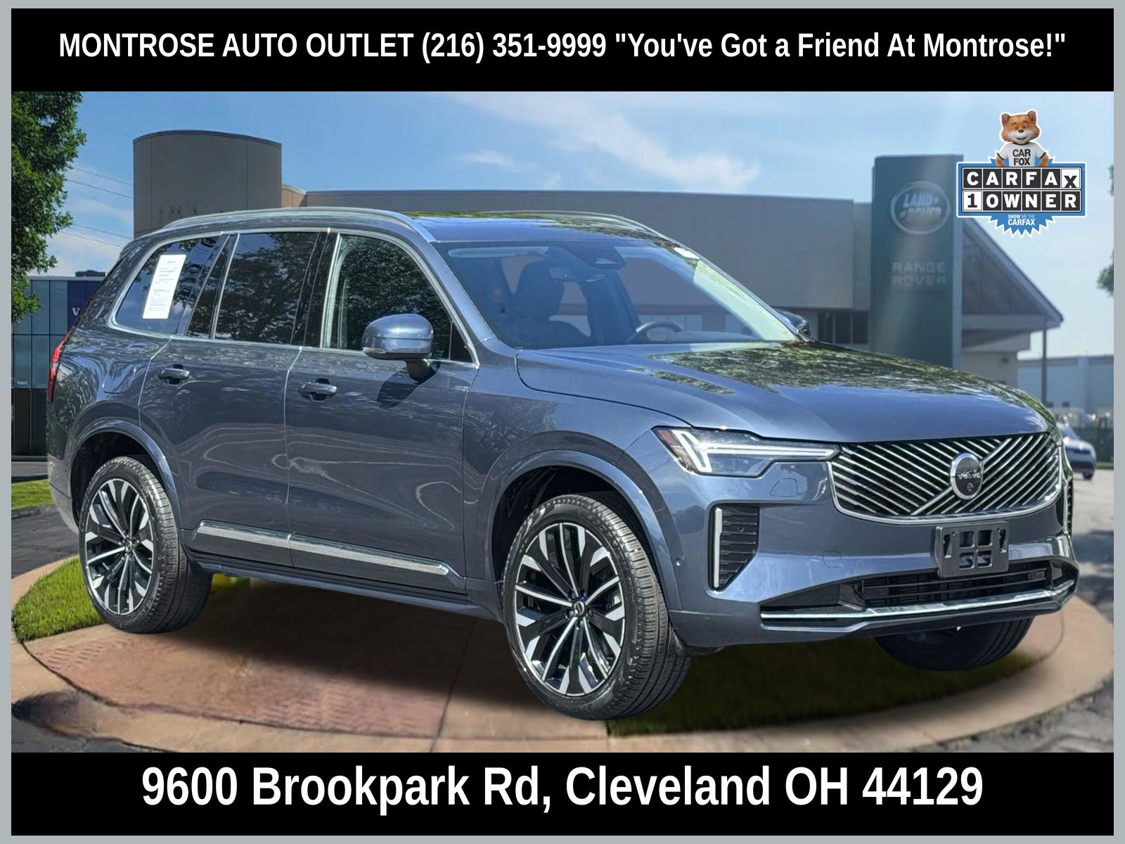 Denim Blue Metallic 2025 Volvo XC90 SUV / Crossover All-Wheel Drive Automatic