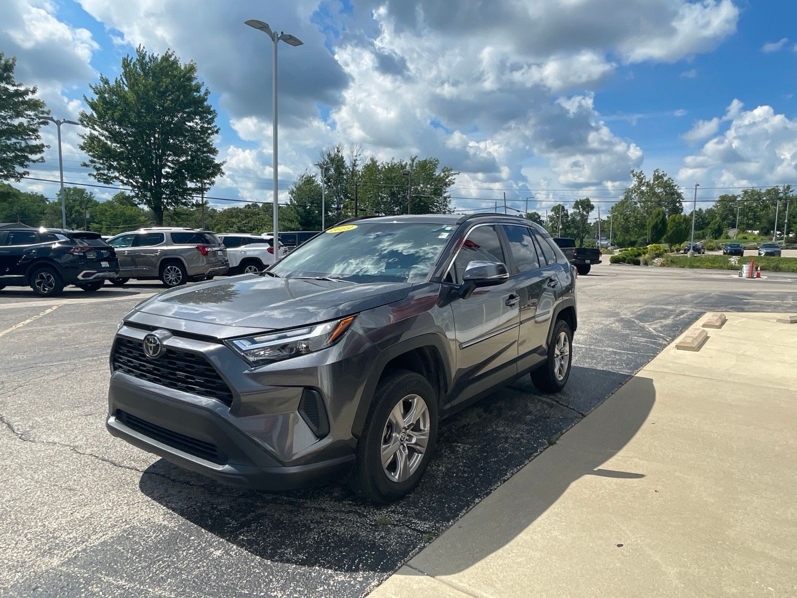 Magnetic Gray Metallic 2023 Toyota RAV4 SUV / Crossover All-Wheel Drive 8-Speed Automatic
