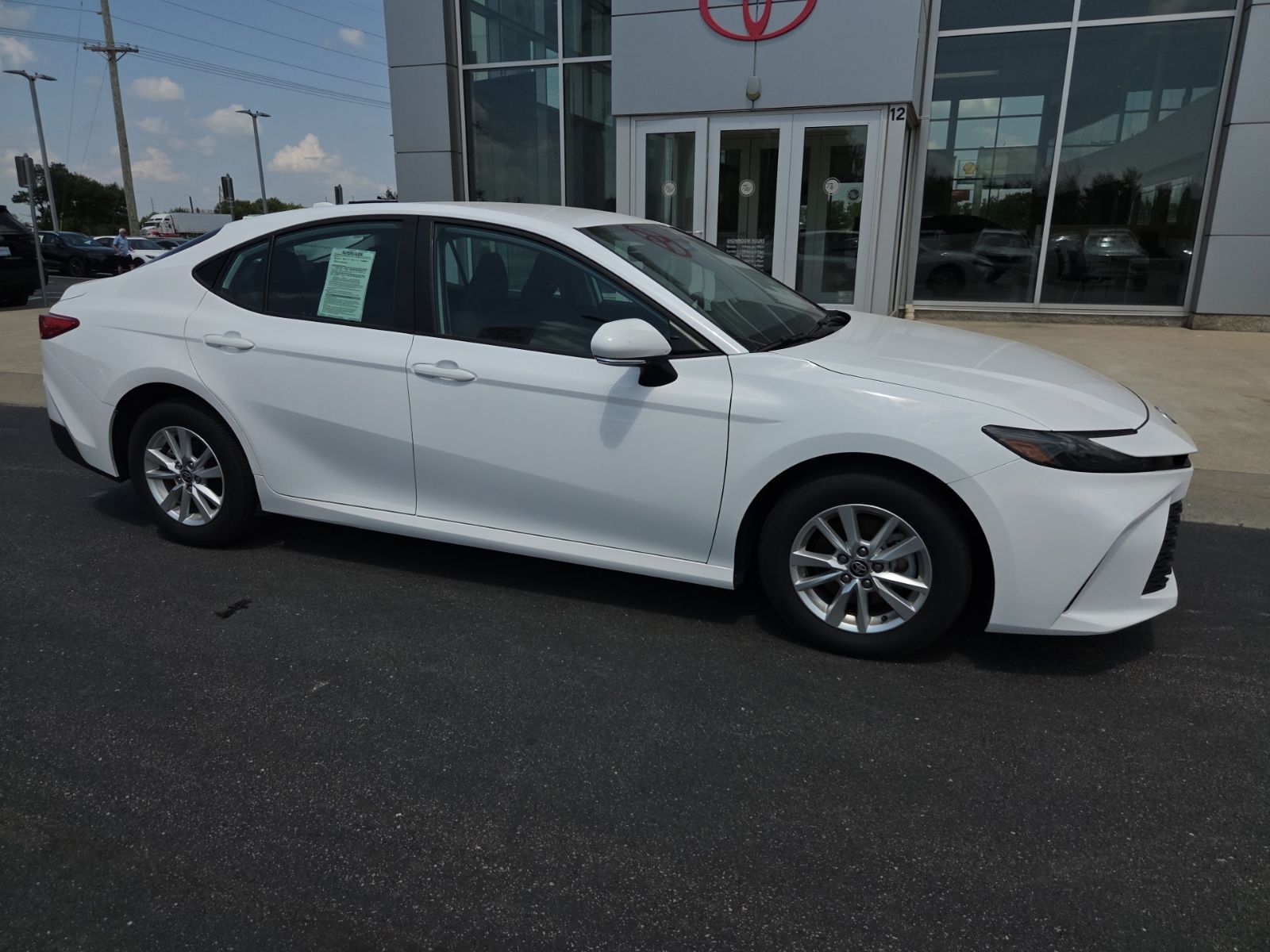 Ice Cap 2025 Toyota Camry Sedan All-Wheel Drive Continuously Variable Transmission