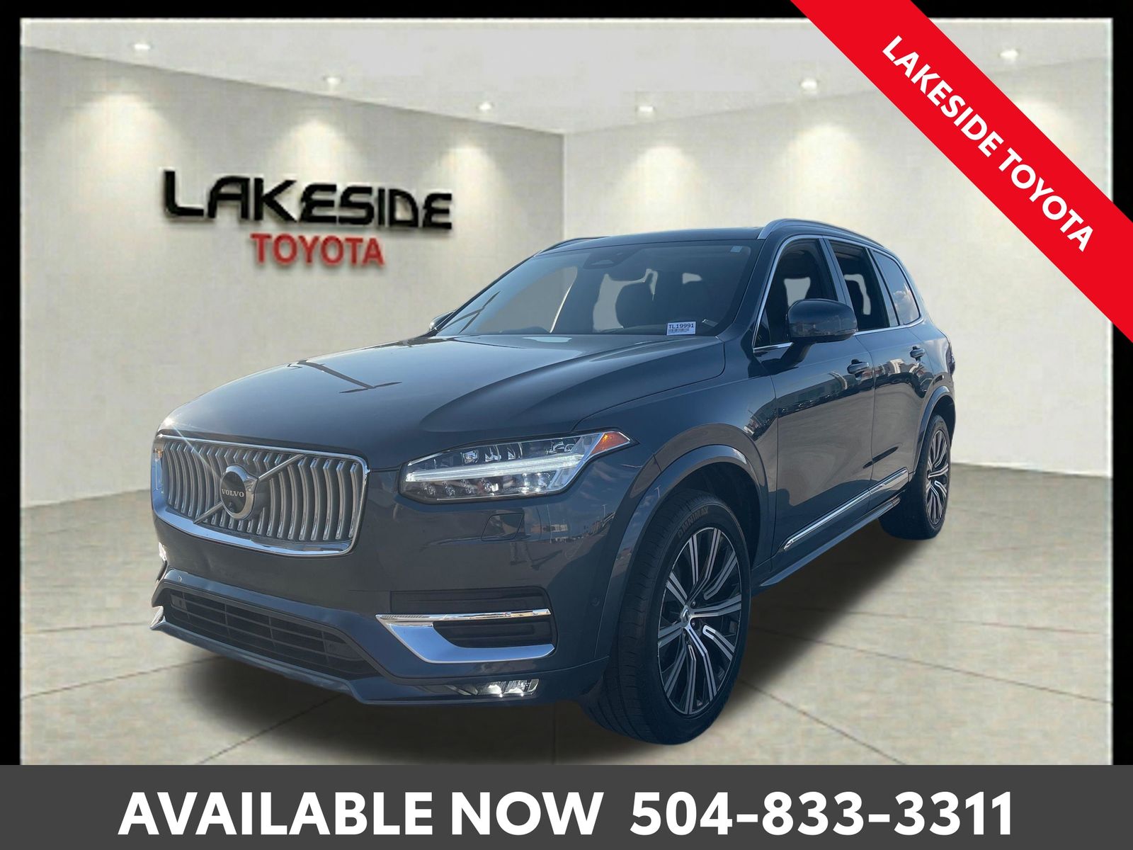 Blue 2024 Volvo XC90 SUV / Crossover All-Wheel Drive Automatic