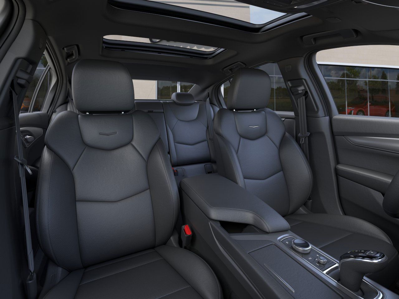 2026 Cadillac CT5 Premium Luxury Red at Ross Downing Buick GMC