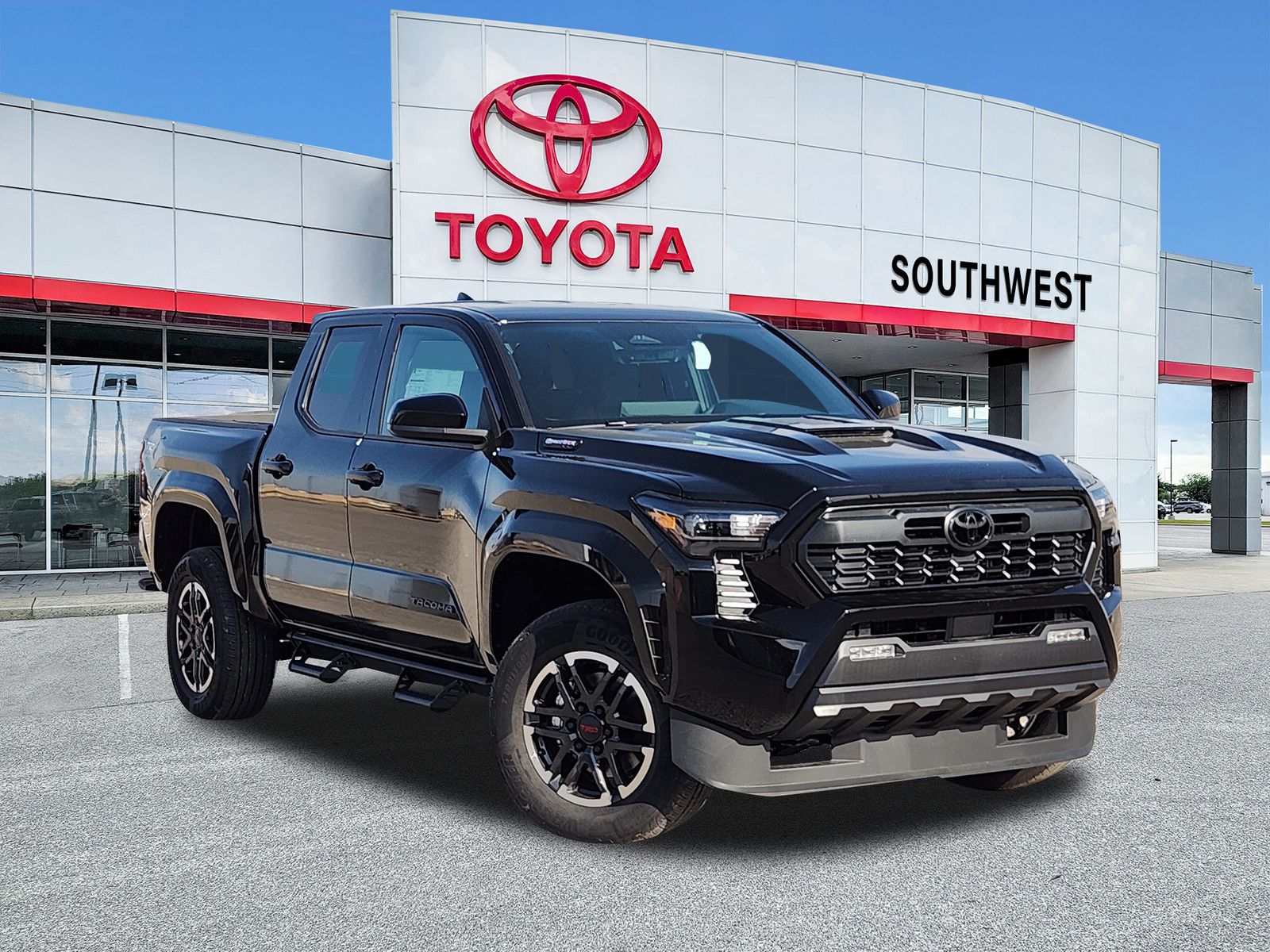 Black 2026 Toyota Tacoma Pickup Truck Four-Wheel Drive 8-Speed Automatic