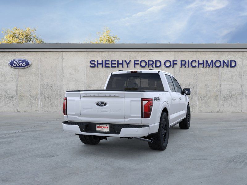 New 2025 Star White Metallic Tri-Coat Ford Platinum image 8