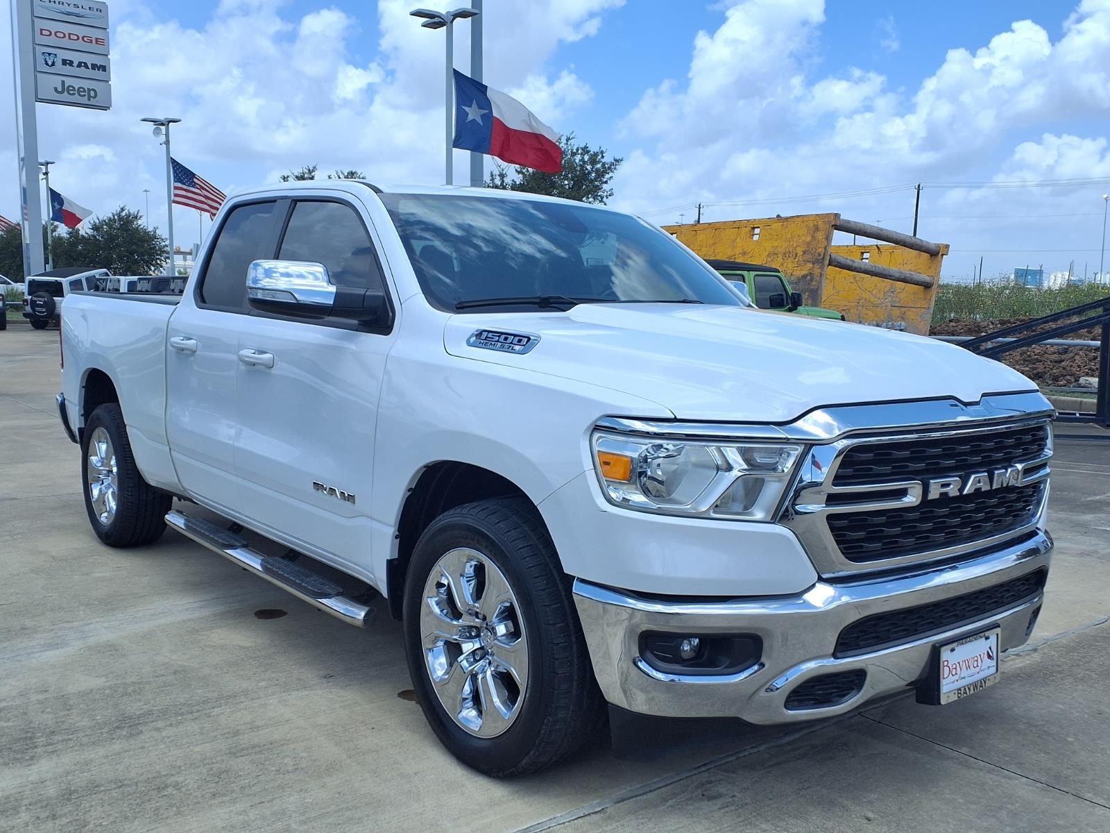 2022 Ram 1500 Big Horn/Lone Star White at Bayway Chrysler Dodge Jeep Ram