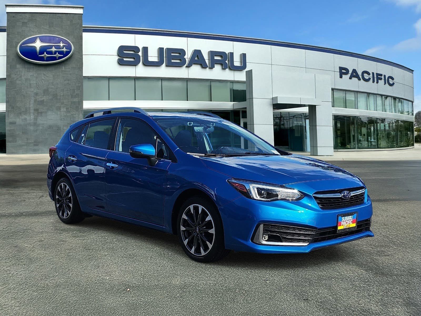 Ocean Blue Pearl 2021 Subaru Impreza Limited Wagon AWD Wagon All-Wheel Drive Continuously Variable Transmission