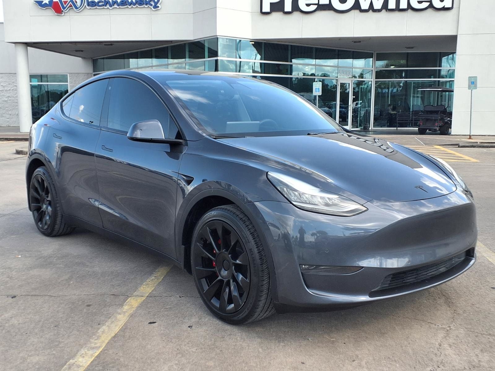 2020 Tesla Model Y Performance Gray at Bravo Nissan