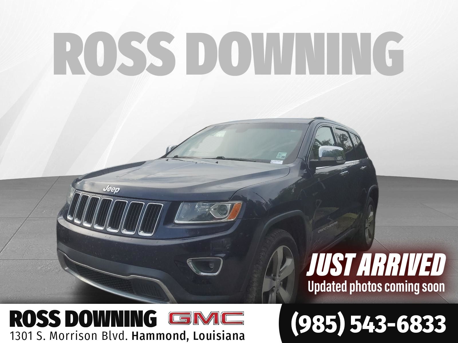 2015 Jeep Grand Cherokee Limited Blue at Toyota of Kenner