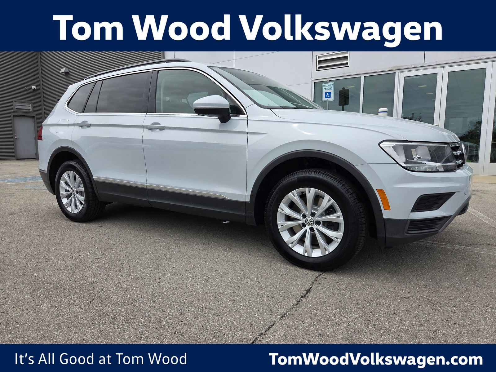 used 2018 Volkswagen Tiguan car, priced at $15,550