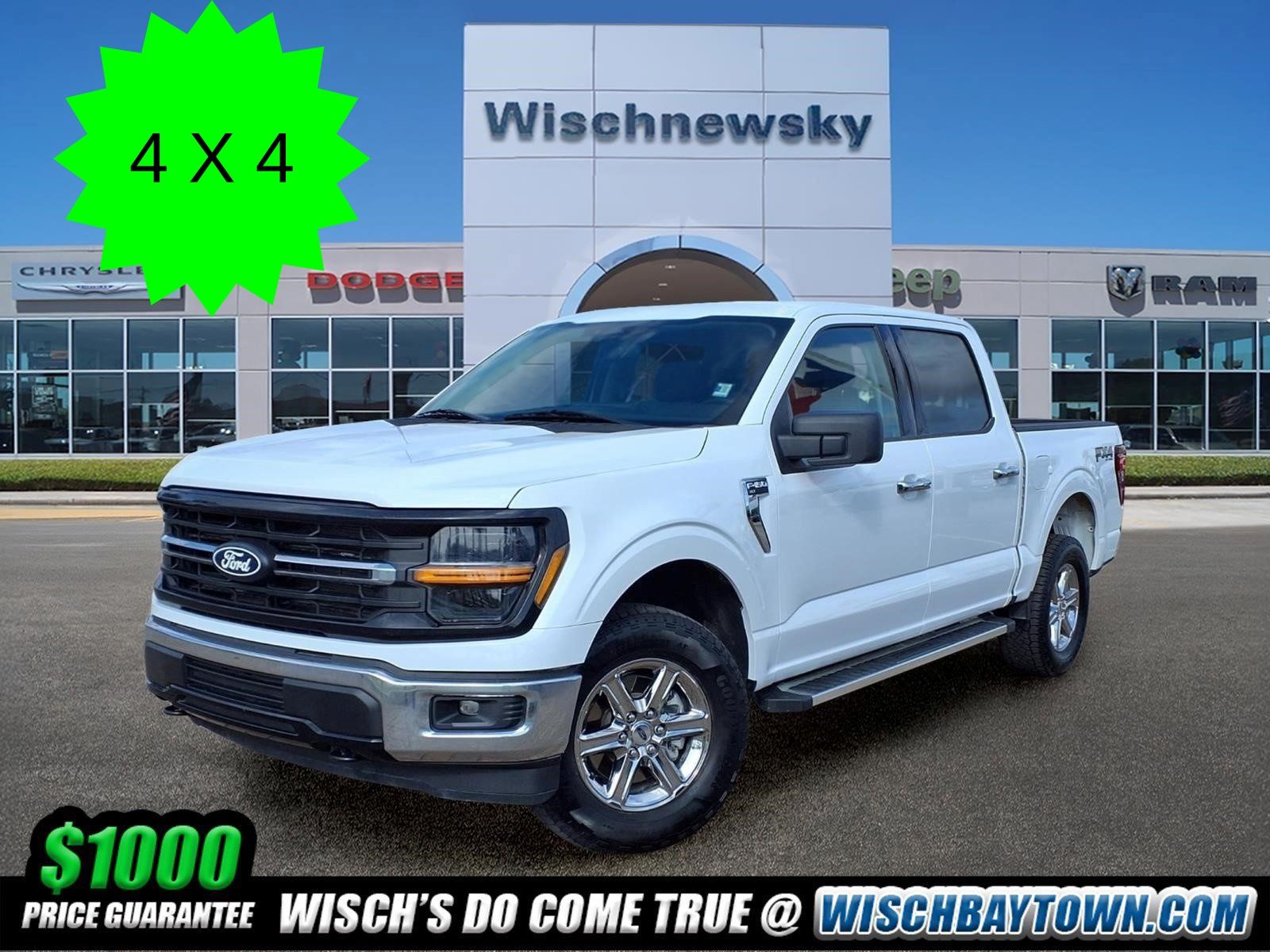 Oxford White 2025 Ford F-150 Pickup Truck Four-Wheel Drive Automatic