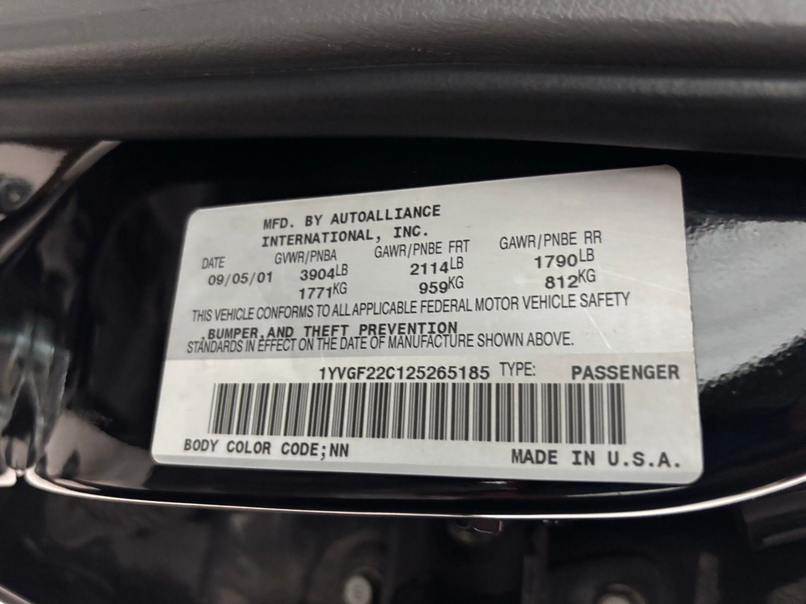 Used Car 2002 Mazda 626  Lx For Sale Under $10,000 In Austin, Texas