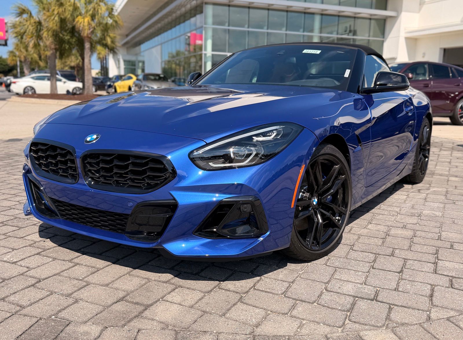 Portimao Blue Metallic 2026 BMW Z4 Convertible Rear-Wheel Drive 8-Speed Automatic