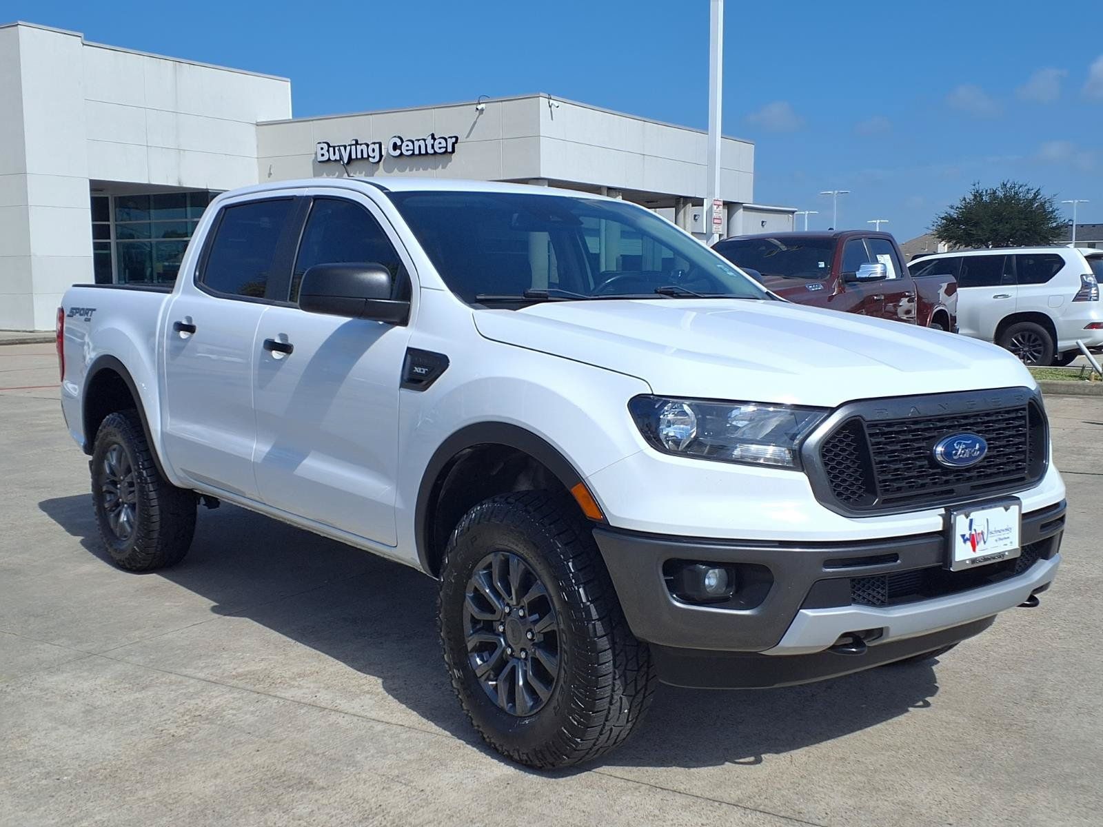 2023 Ford Ranger XLT White at Parkway Family Mazda