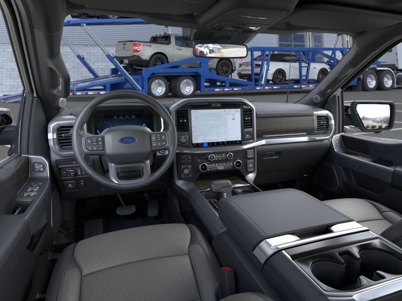 New 2026 Star White Metallic Tri-Coat Ford Lariat image 9