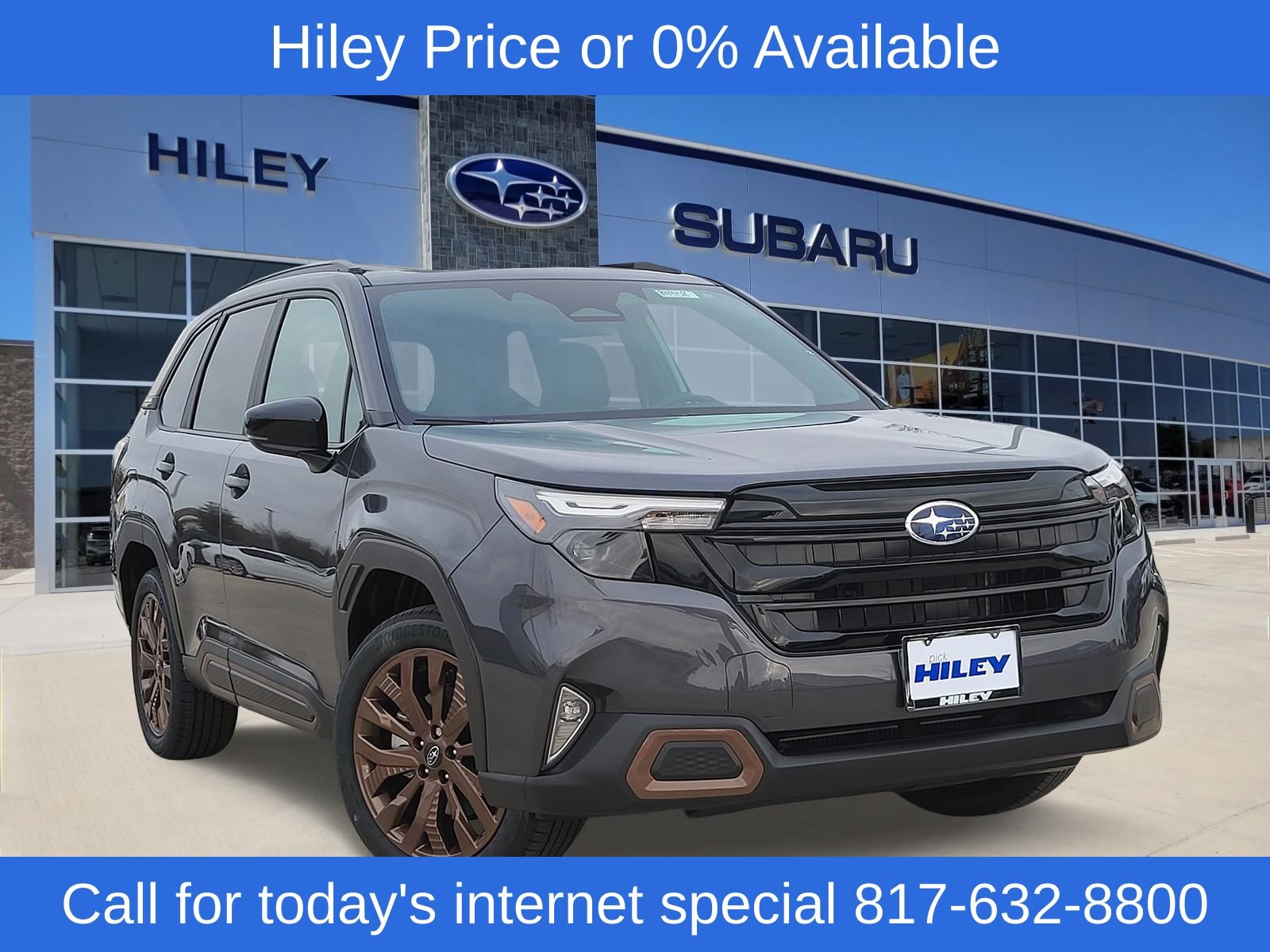 Magnetite Gray Metallic 2026 Subaru Forester SUV / Crossover All-Wheel Drive Continuously Variable Transmission
