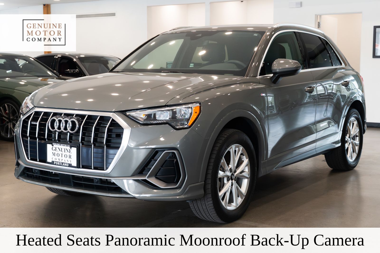 Chronos Gray Metallic 2022 Audi Q3 SUV / Crossover All-Wheel Drive 8-Speed Automatic
