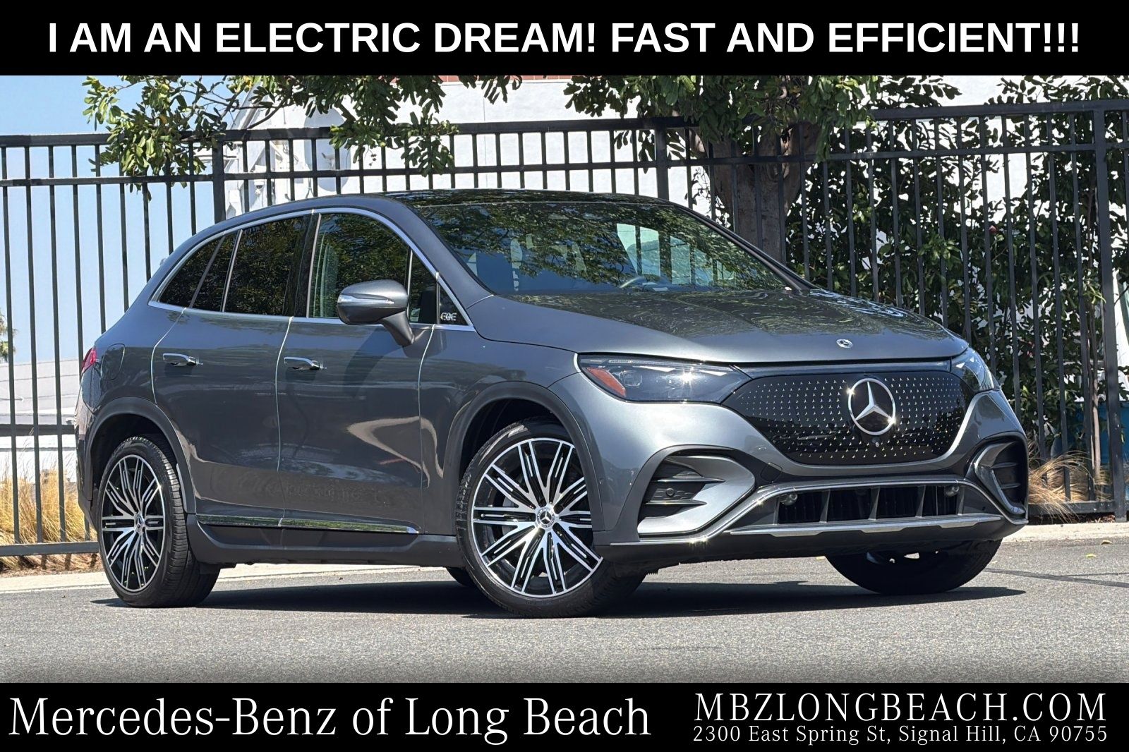 Selenite Gray Metallic 2023 Mercedes-Benz EQE Sedan All-Wheel Drive 1-Speed Automatic