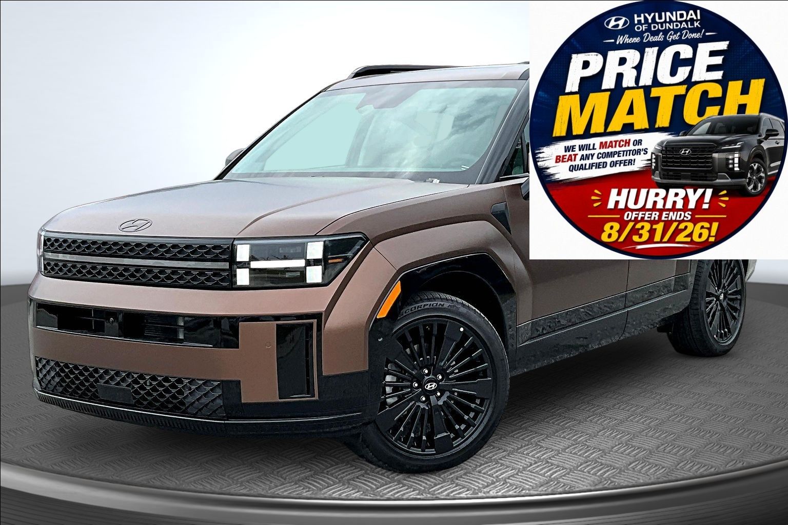 Earthy Brass Matte 2026 Hyundai Santa Fe Hybrid SUV / Crossover All-Wheel Drive 6-Speed Automatic