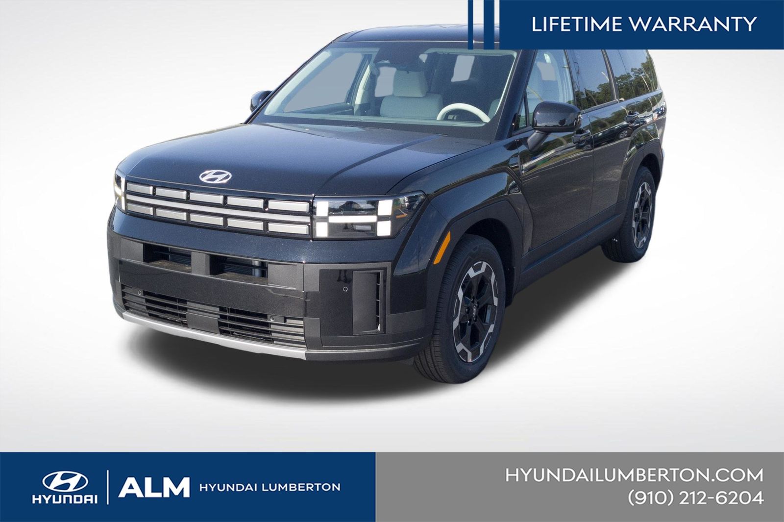 Phantom Black 2026 Hyundai Santa Fe SE FWD SUV / Crossover Front-Wheel Drive 8-Speed Automatic