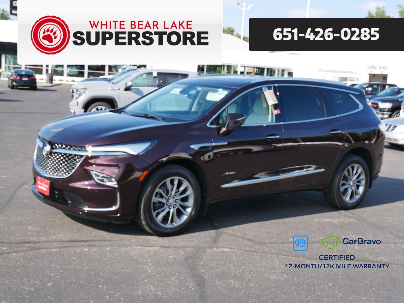 Garnet 2024 Buick Enclave SUV / Crossover Four-Wheel Drive 9-Speed Automatic
