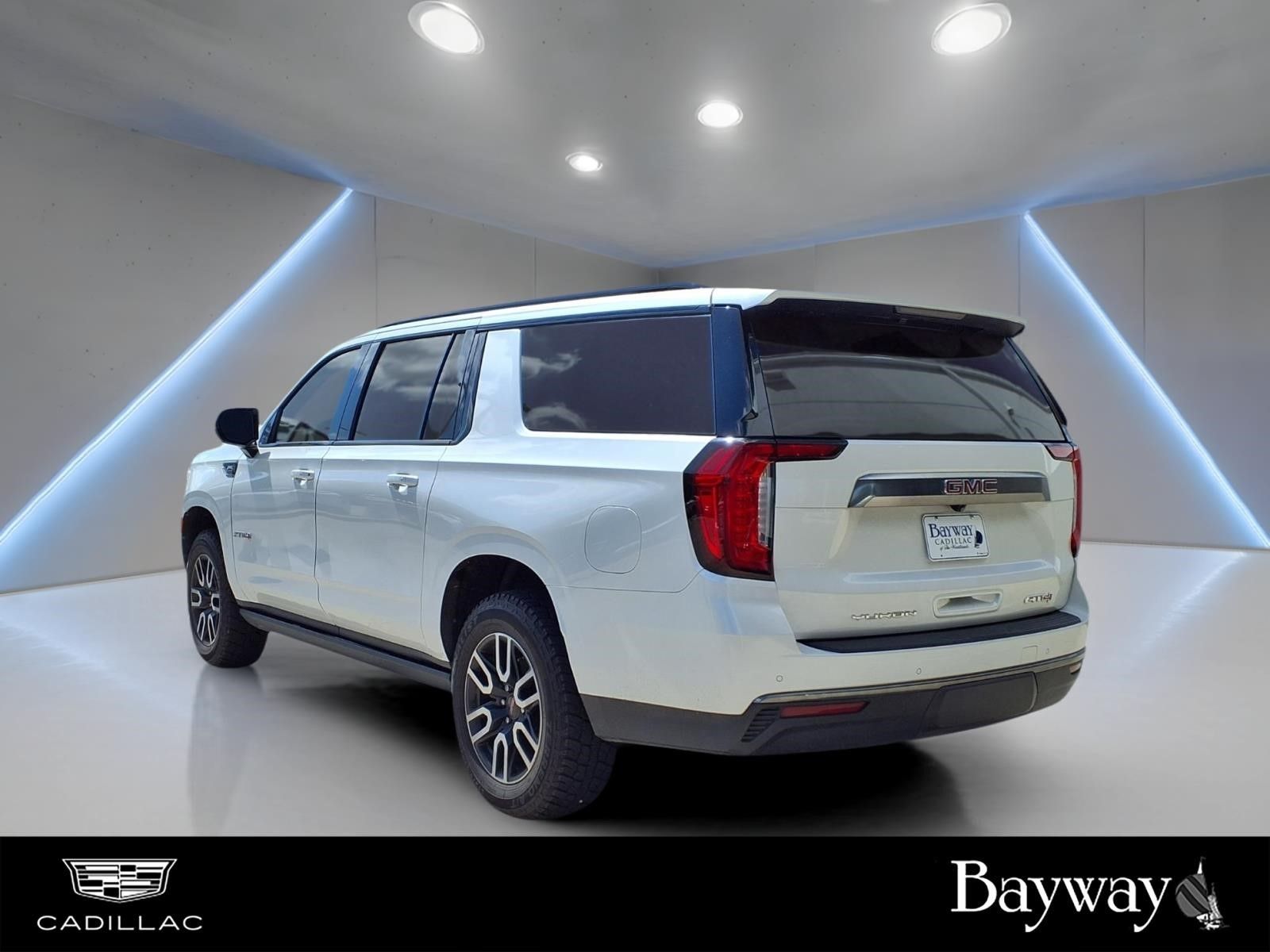 2021 GMC Yukon XL AT4 White at Classic Chevrolet Galveston