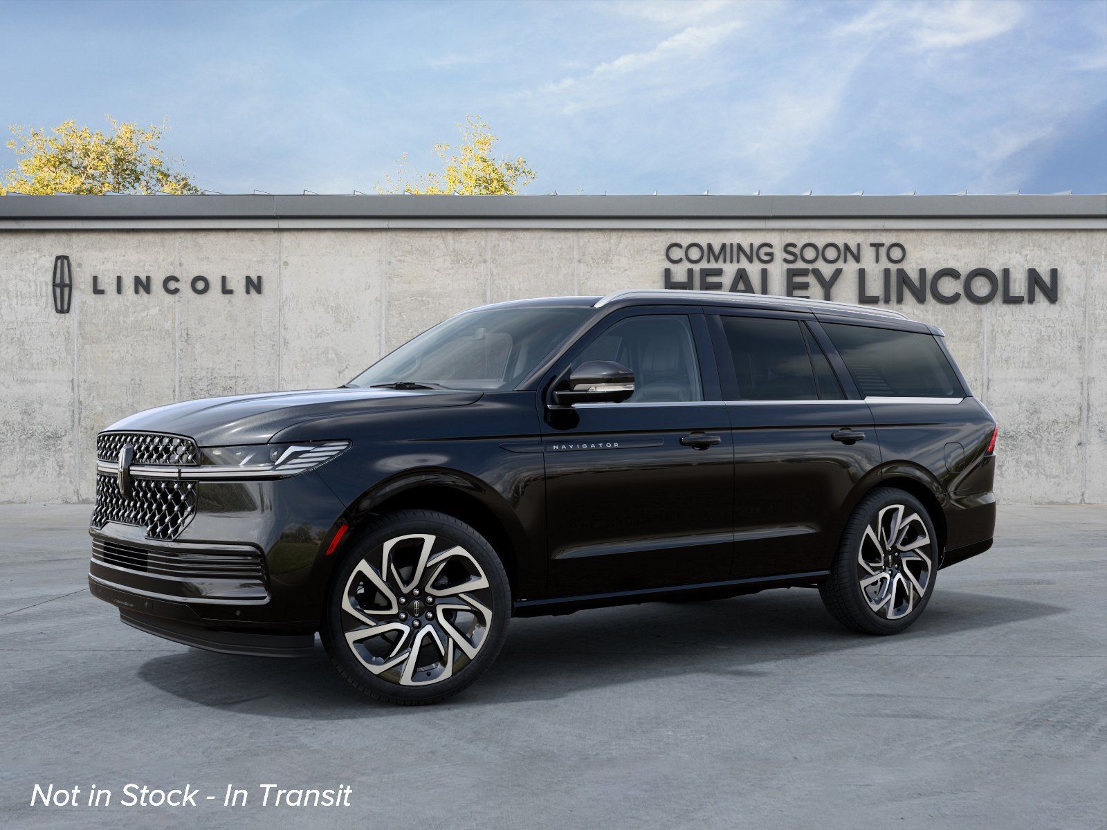 Infinite Black Metallic Clearcoat 2027 Lincoln Navigator SUV / Crossover Four-Wheel Drive Automatic