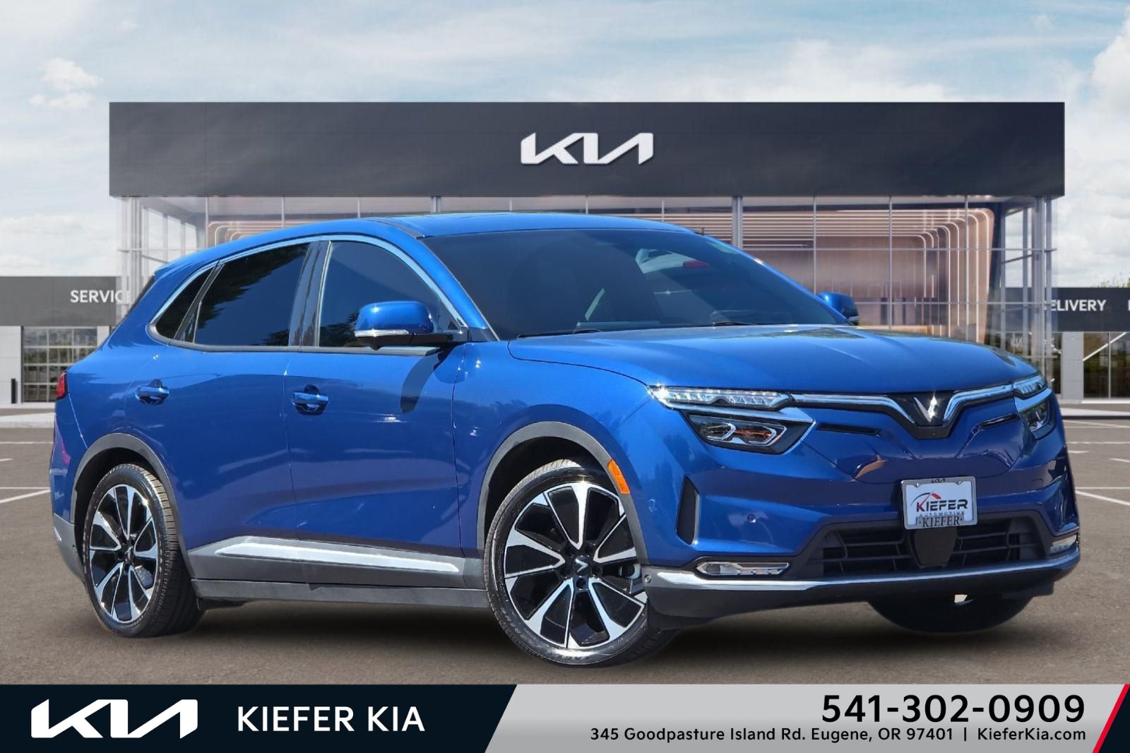 VinFast Blue Metallic 2023 VinFast VF8 SUV / Crossover All-Wheel Drive 1-Speed Automatic