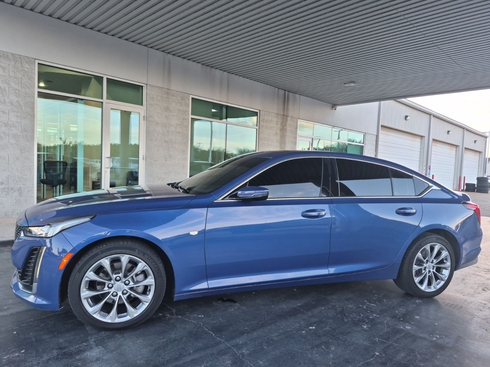 2021 Cadillac CT5 Premium Luxury Blue at Autostrade