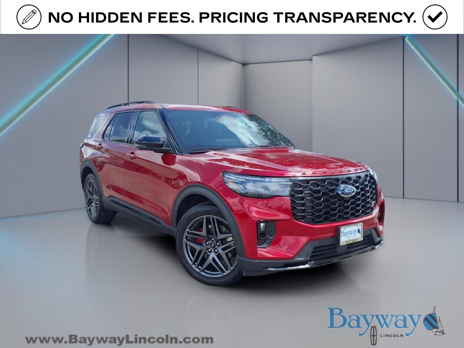 2025 Ford Explorer Rojo (Red Metallic) SUV/Crossover Tracción en las cuatro ruedas Automática