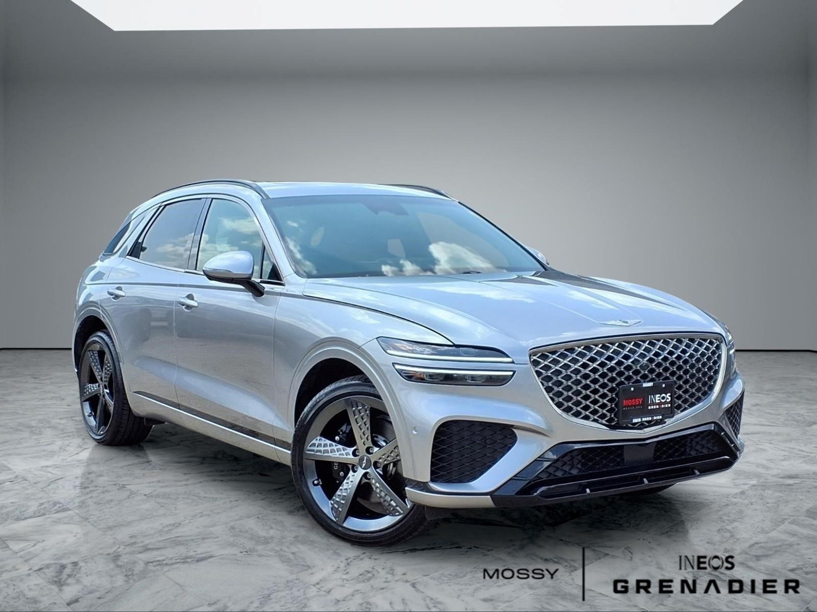 Savile Silver 2024 Genesis GV70 SUV / Crossover All-Wheel Drive 8-Speed Automatic