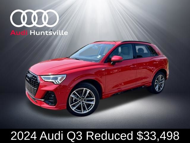 Progressive Red Metallic 2024 Audi Q3 quattro Premium Plus S Line 45 TFSI SUV / Crossover All-Wheel Drive 8-Speed Automatic