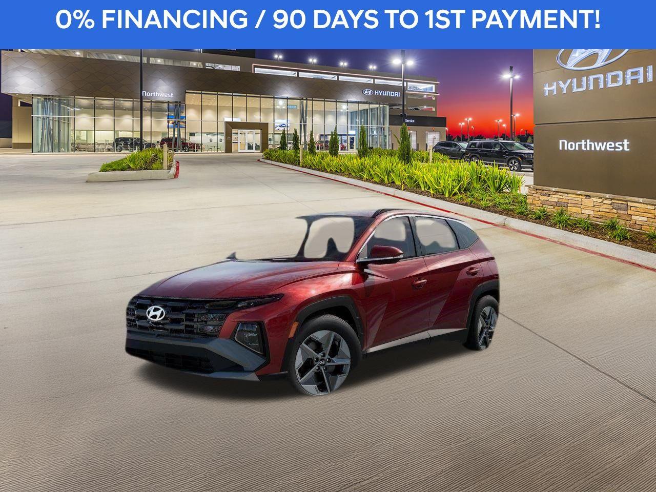 Ultimate Red 2026 Hyundai Tucson SEL FWD SUV / Crossover Front-Wheel Drive 8-Speed Automatic