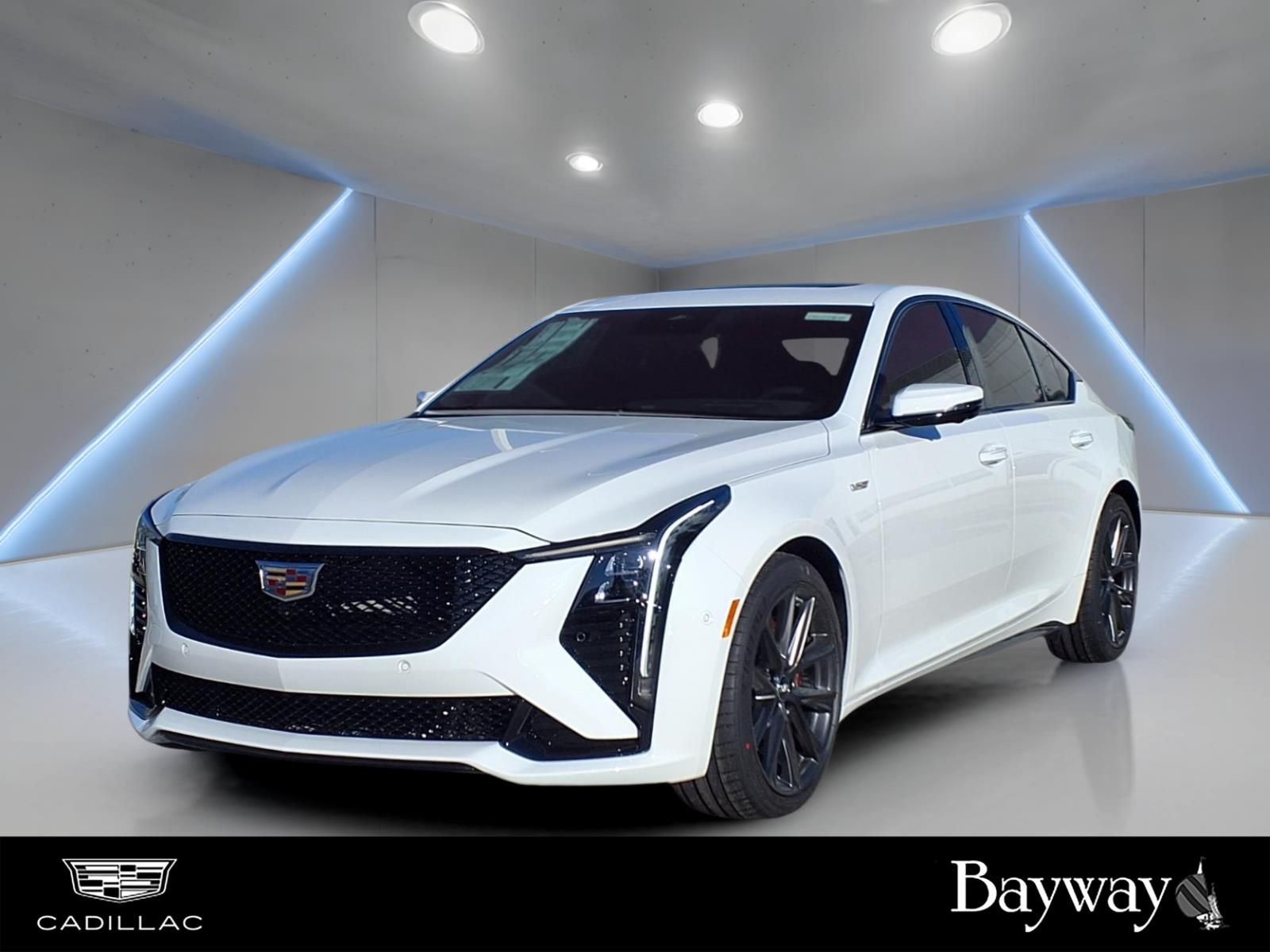 2026 Cadillac CT5 V-Series White at Bayway Cadillac of The Woodlands