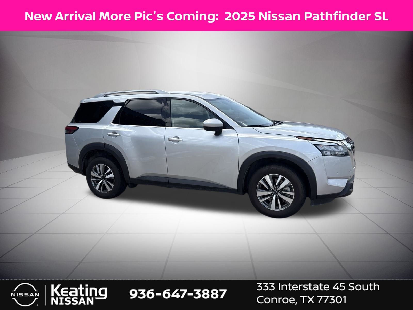 Brilliant Silver Metallic 2025 Nissan Pathfinder SUV / Crossover All-Wheel Drive 9-Speed Automatic