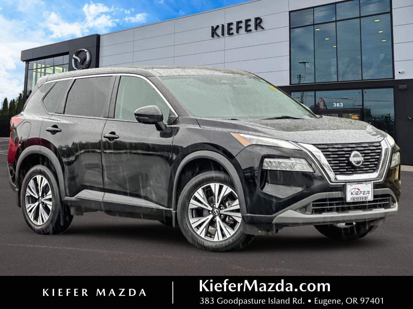 Super Black 2022 Nissan Rogue SUV / Crossover All-Wheel Drive Continuously Variable Transmission