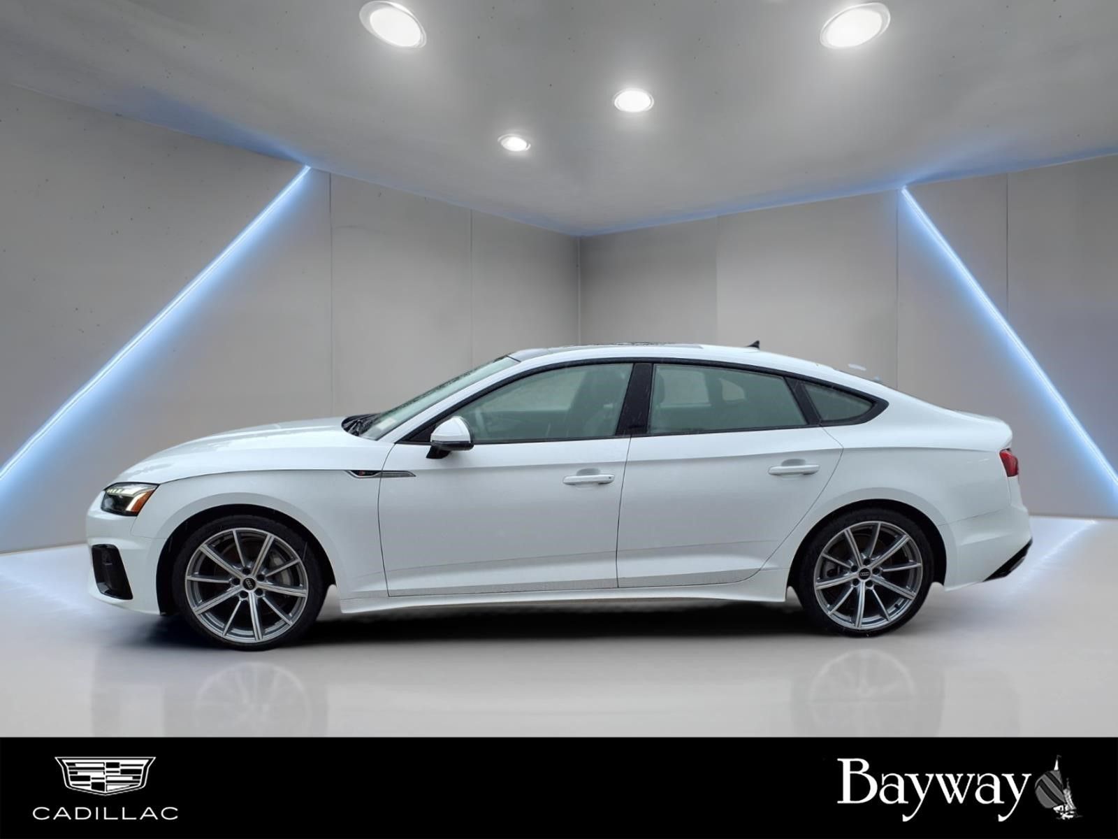 2025 Audi A5 Sportback  White at Bayshore Chrysler Jeep Dodge Ram
