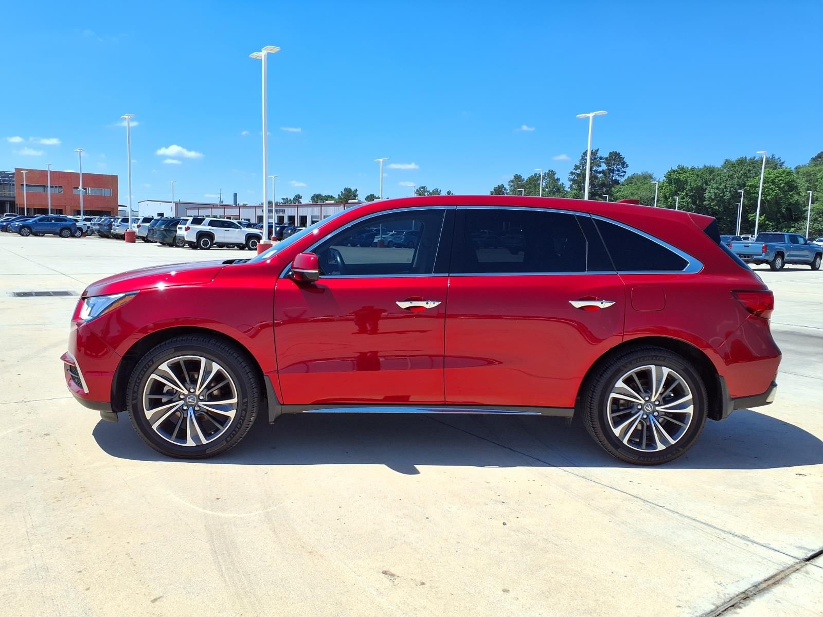 2020 Acura MDX Technology Red at Genesis of Spring