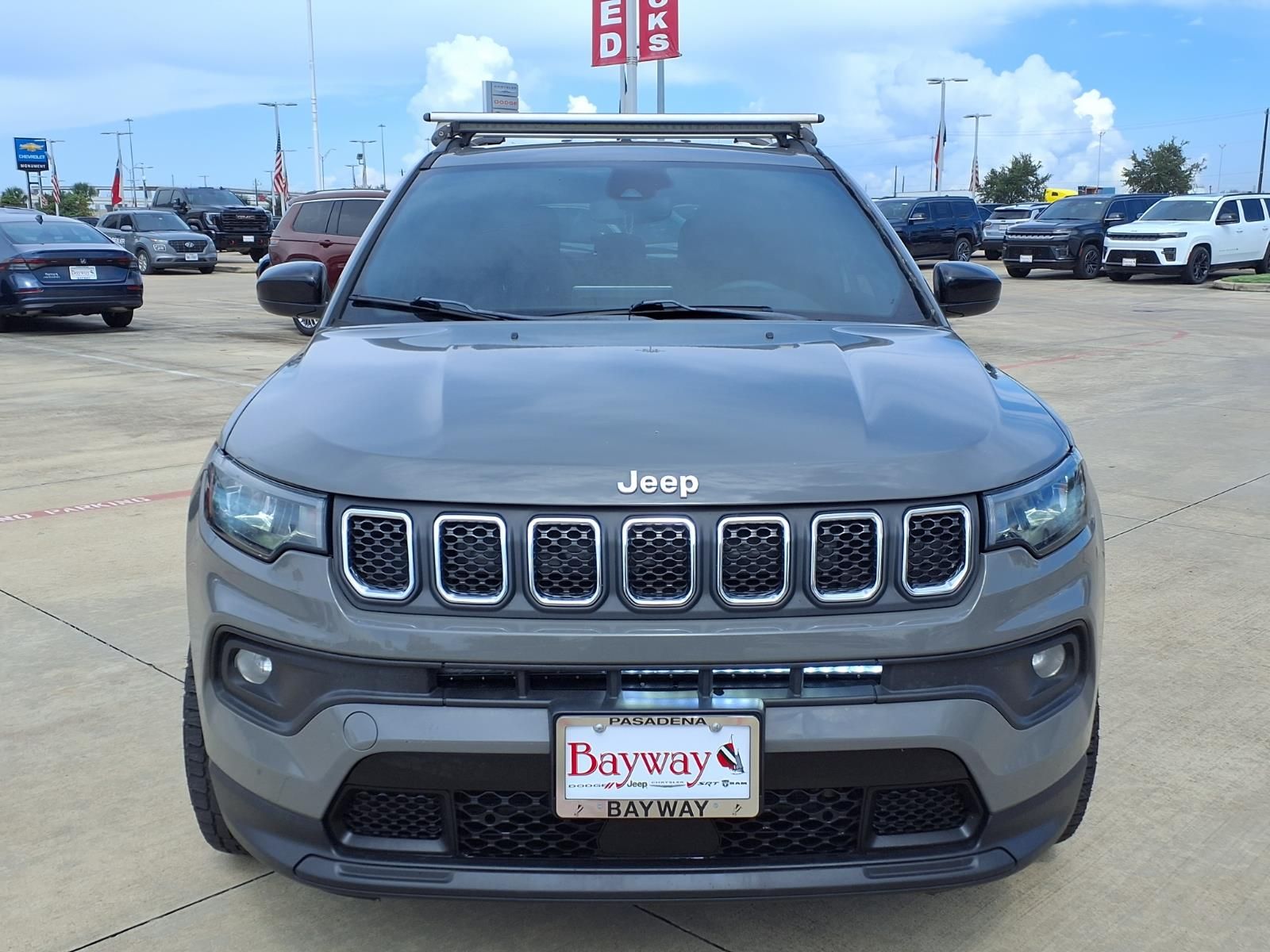 2023 Jeep Compass Latitude Gray at Monument Chevrolet